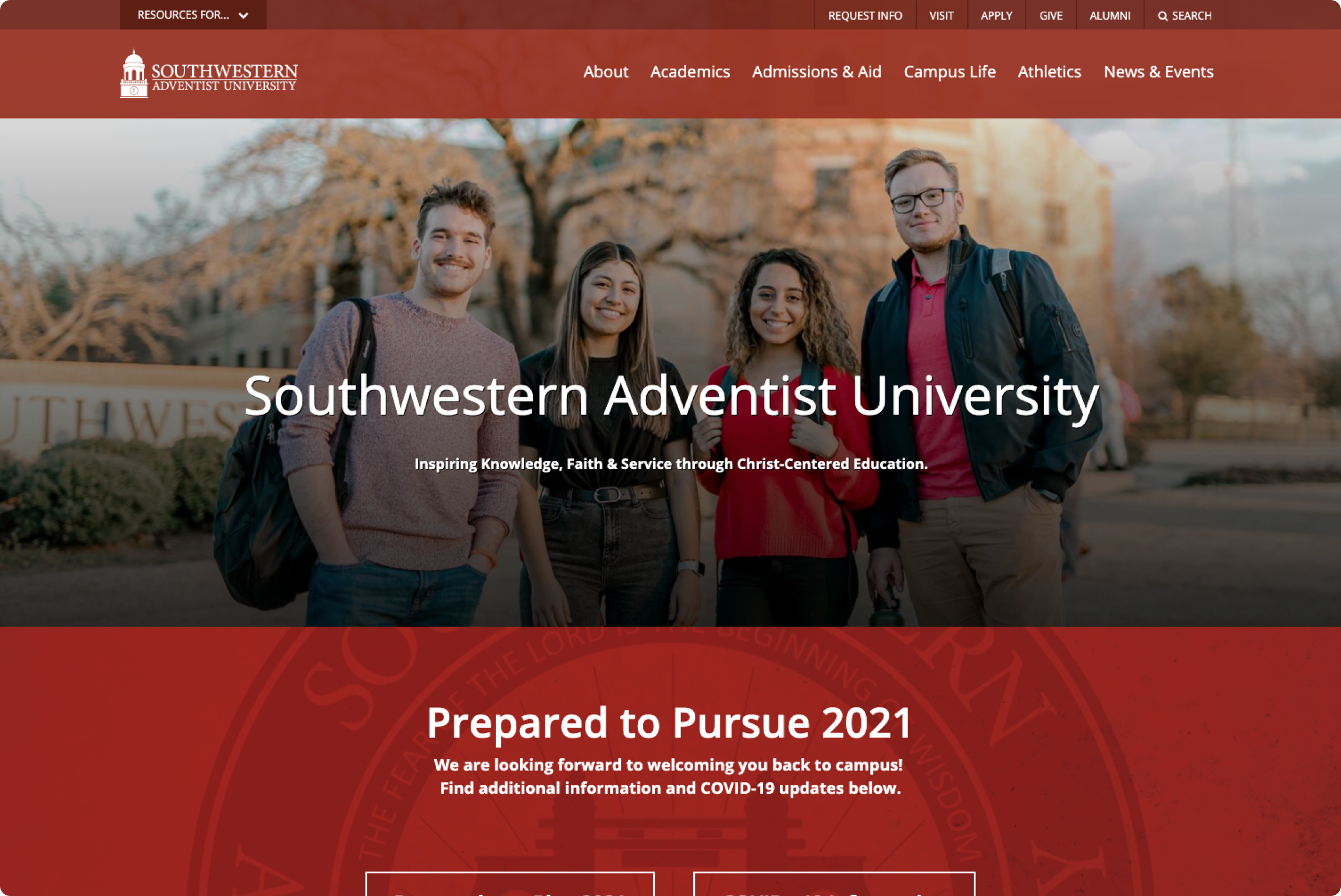 <span>Southwestern Adventist University</span>
 Case Study Image